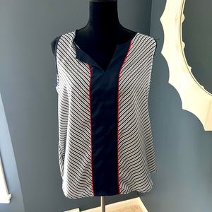 Striped Tank Blouse